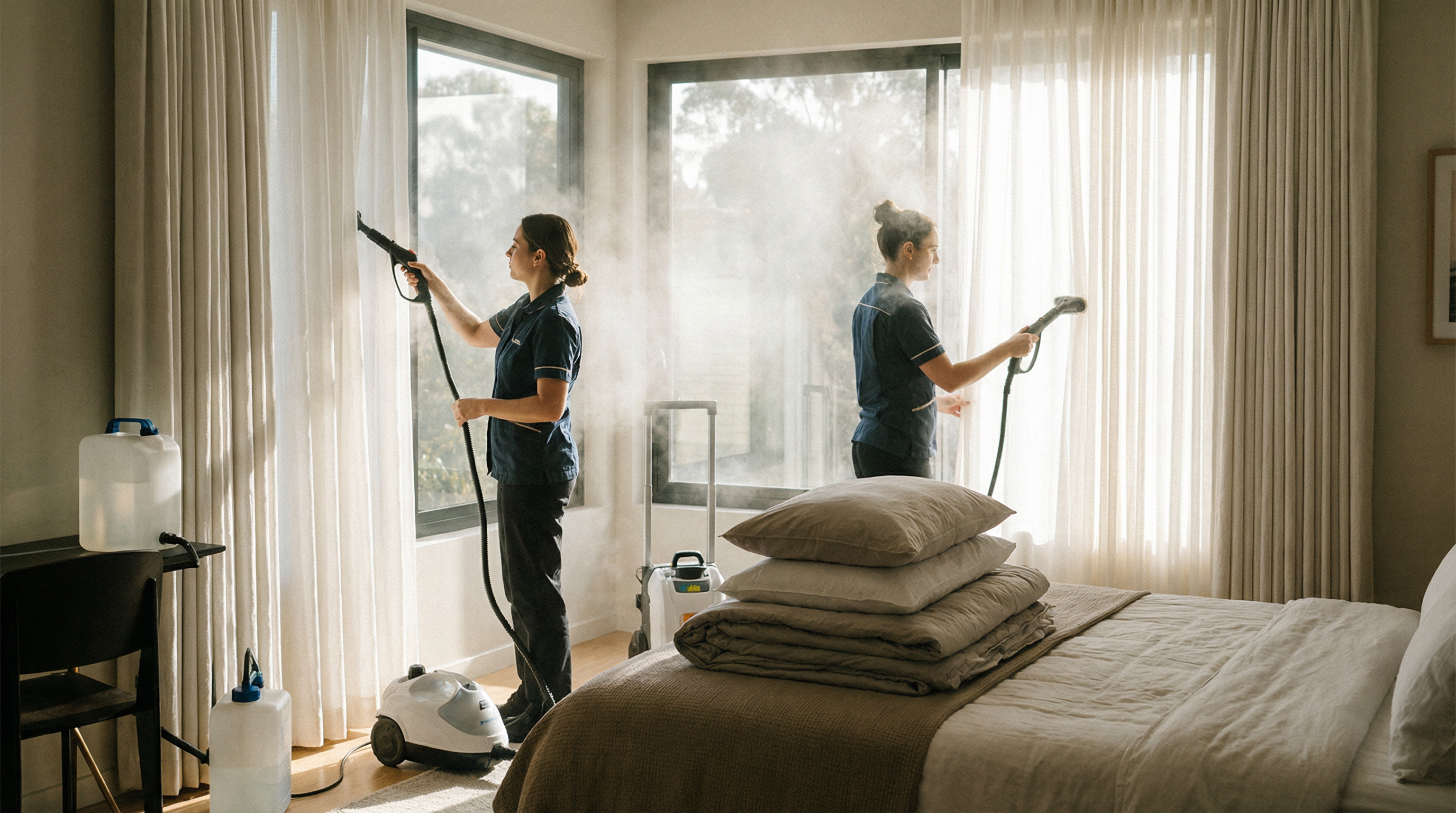 Soft furnishings cleaning at Trusteep