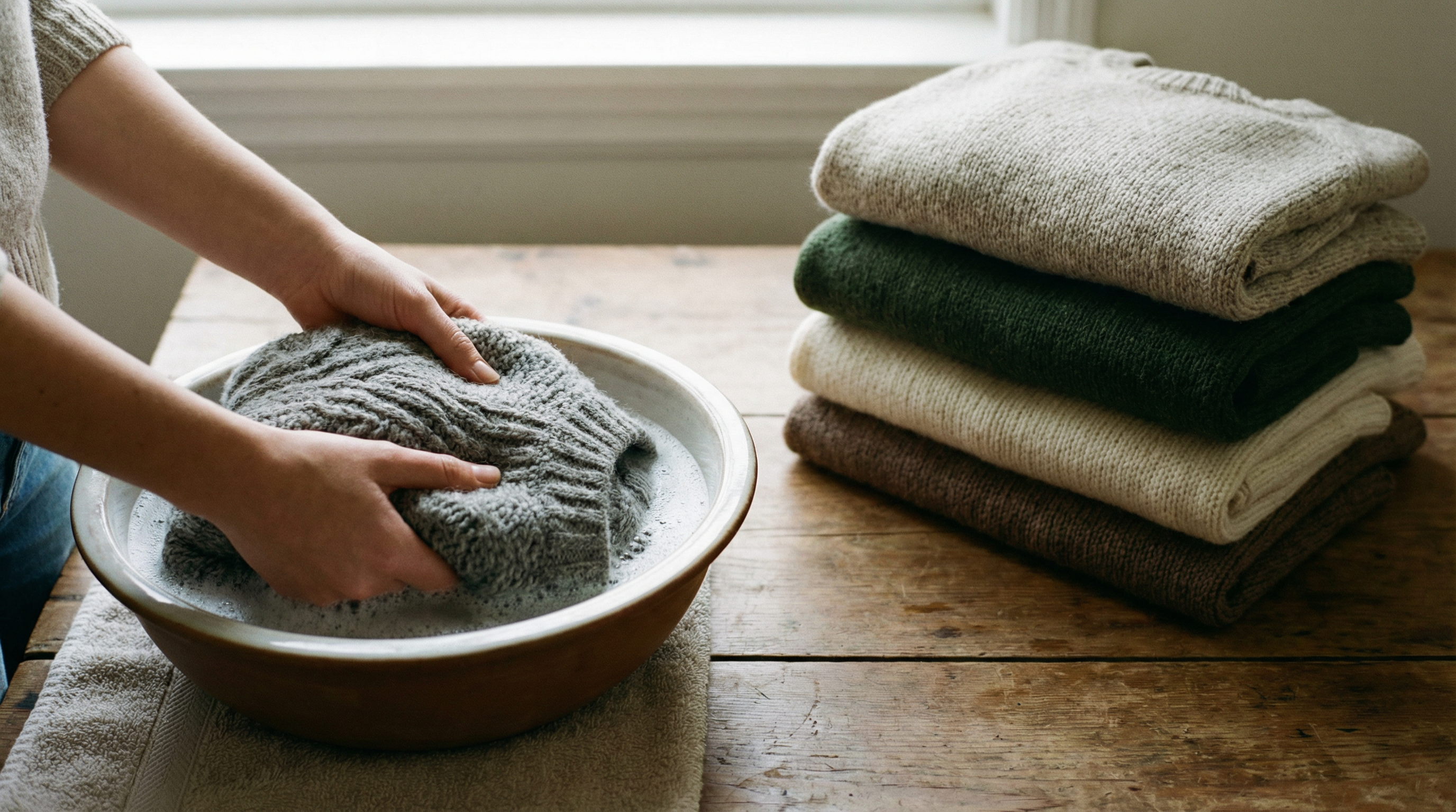 Woollen garment care at Trusteep